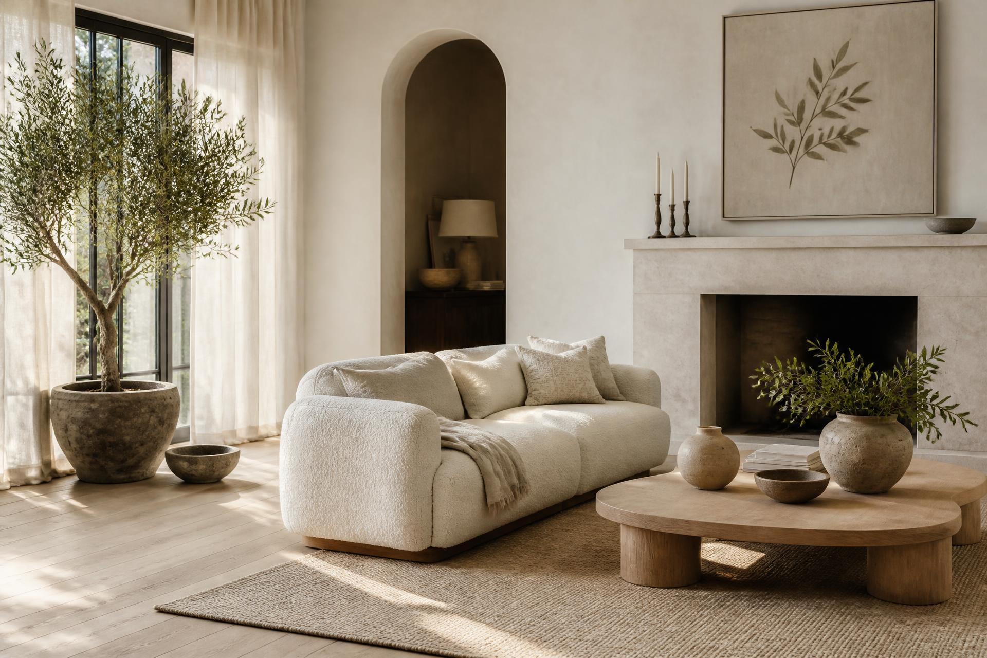 Elevated living — considered furniture in a light, calm interior